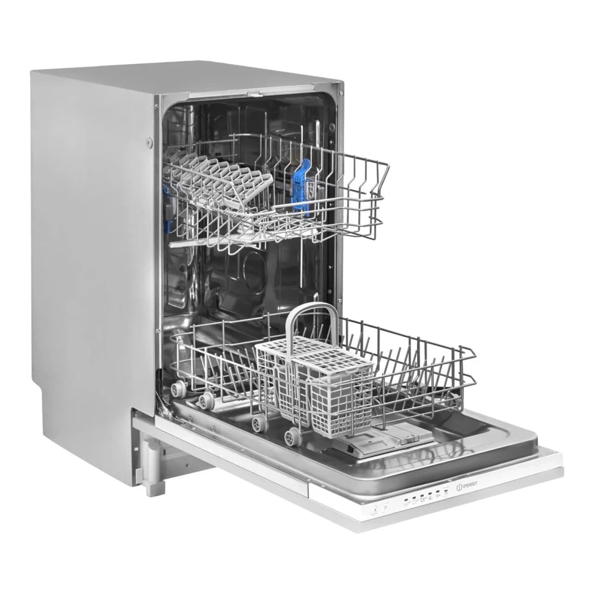 INDESIT Mašina za suđe DSIE 2B19, 45cm, Ugradbena, F klasa, 49 dB