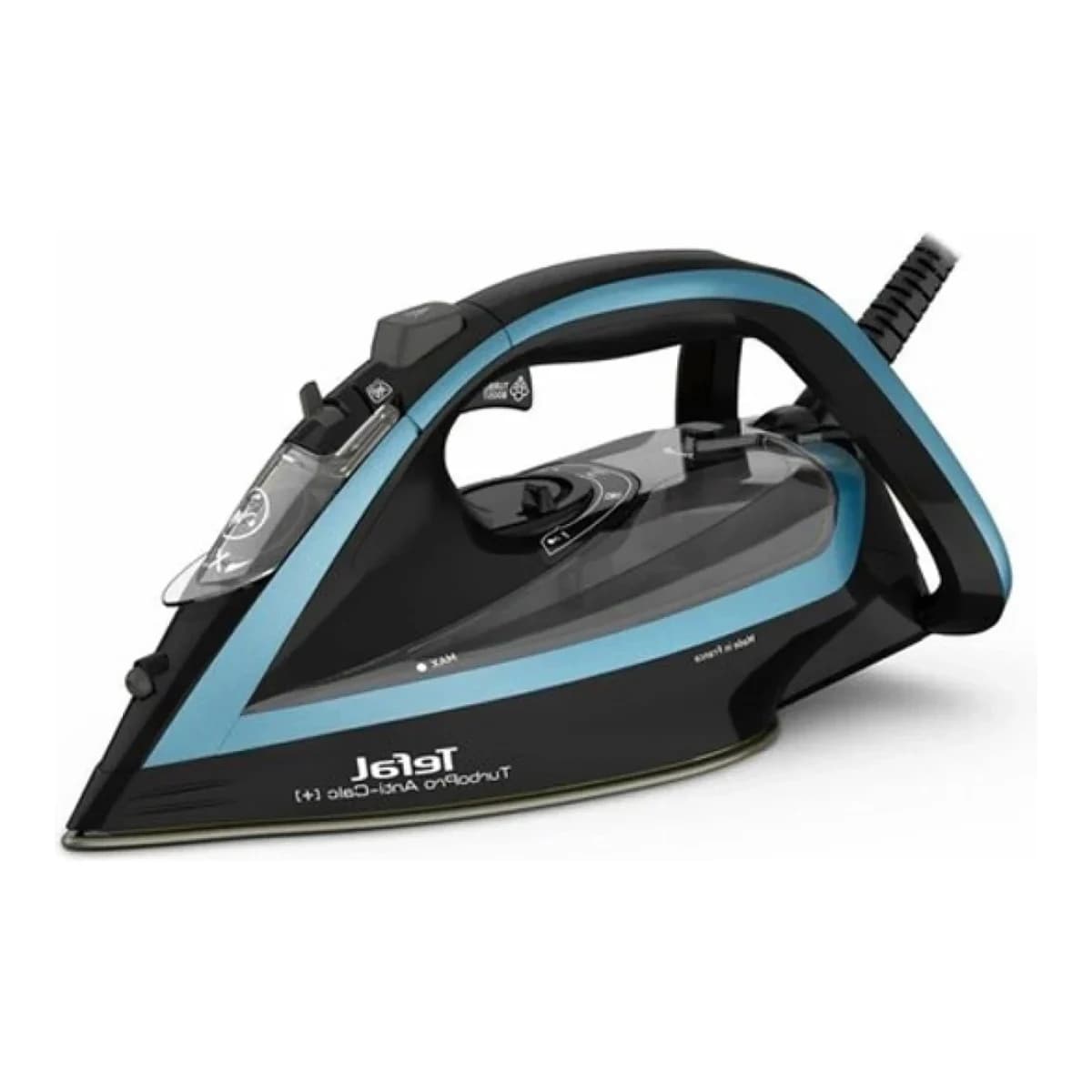 TEFAL Pegla FV5695E1, 3000 W, Udar pare 270 g/min, Neprekidna para, Crno-plava