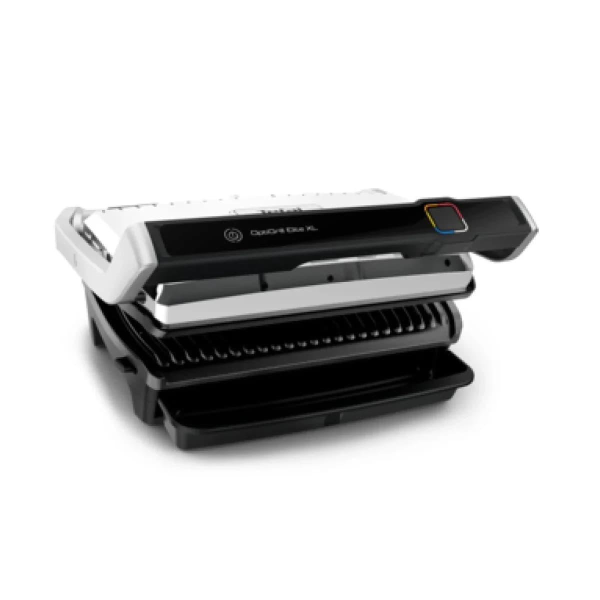 TEFAL Električni Roštilj GC760D30 OptiGrill Elite XL, 2200 W, Nehrđajući Čelik, 16 Programatofon