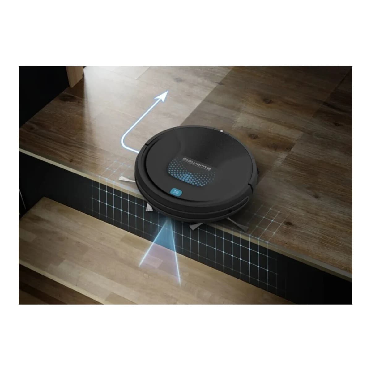ROWENTA Robot Usisivač RR8275WH, 150 min, 0.44 l, 70 dB, Visina 80 mm