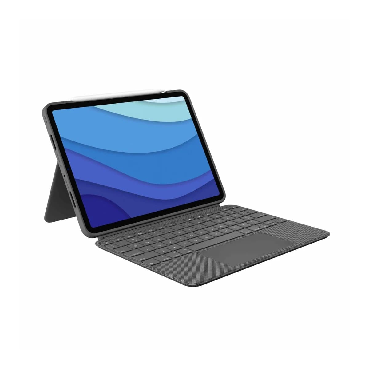 LOGITECH Futrola s tastaturom Combo Touch za iPad Pro 12.9 (5th/6th Gen), Trackpad, Pozadinsko osvjetljenje, Odvojiva tastatura, US layout