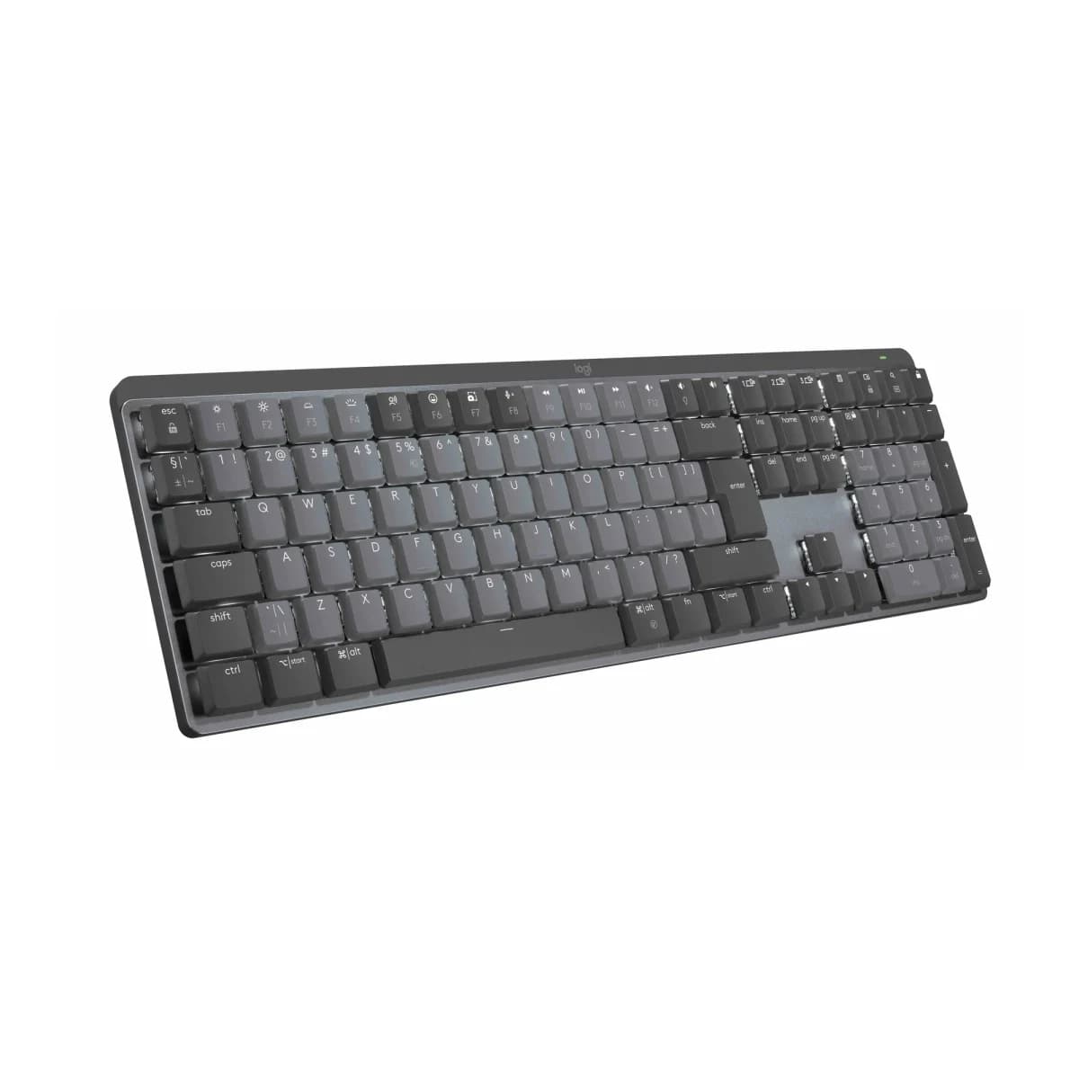 LOGITECH Tastatura MX Mechanical, Wireless, Bluetooth, Clicky Switches, Graphite, US INT'L