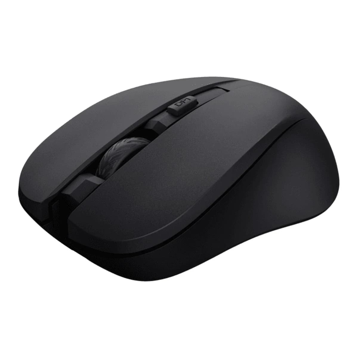 Trust Mydo silent wireless miš,crni, 1000-1800 dpi, objeruke, 4 tipke, tihi