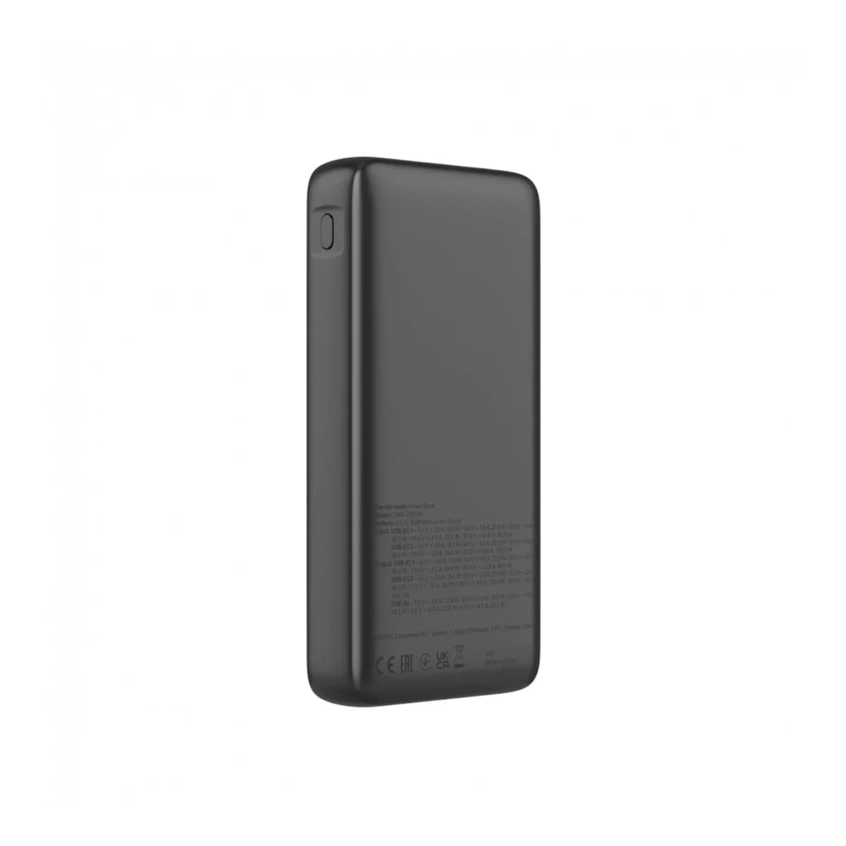 CANYON Power Bank PB-240, 25000mAh, PD 140W, Digitalni zaslon, Dark Grey
