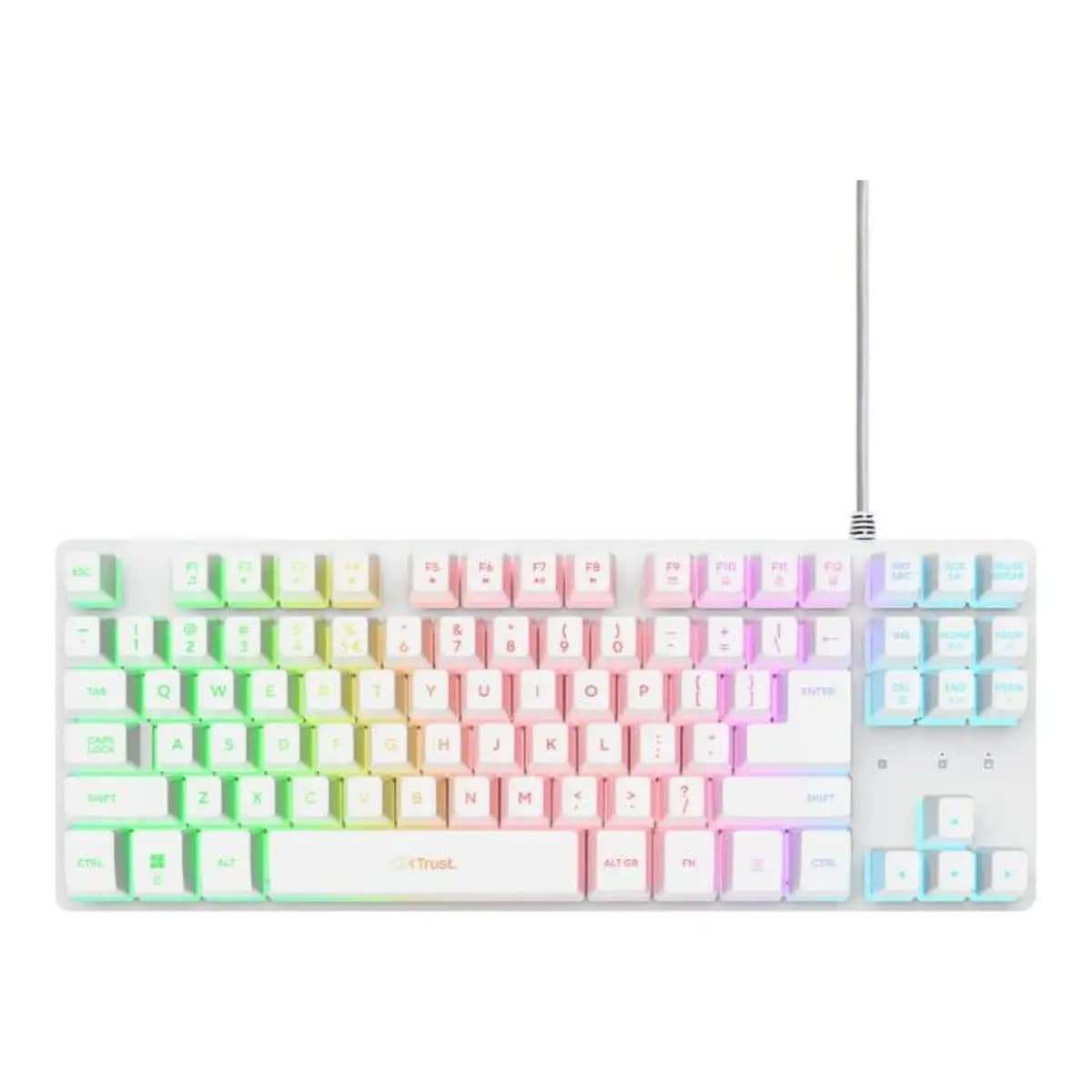 TRUST Tastatura Gaming GXT 833 Thado, USB, TKL, Illuminated Backlight