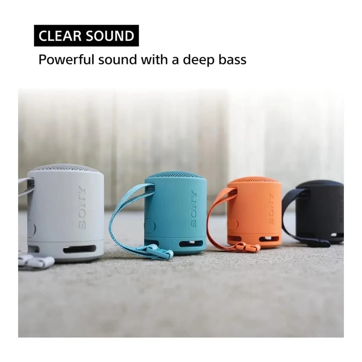 SONY Bluetooth Zvučnik SRS-XB100, Plava, Prijenosni, Bežični