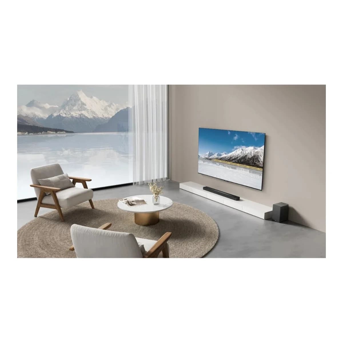 TCL Soundbar Q65H, Wireless SW, DTS:X, Dolby Atmos, 580W, AI Sonic