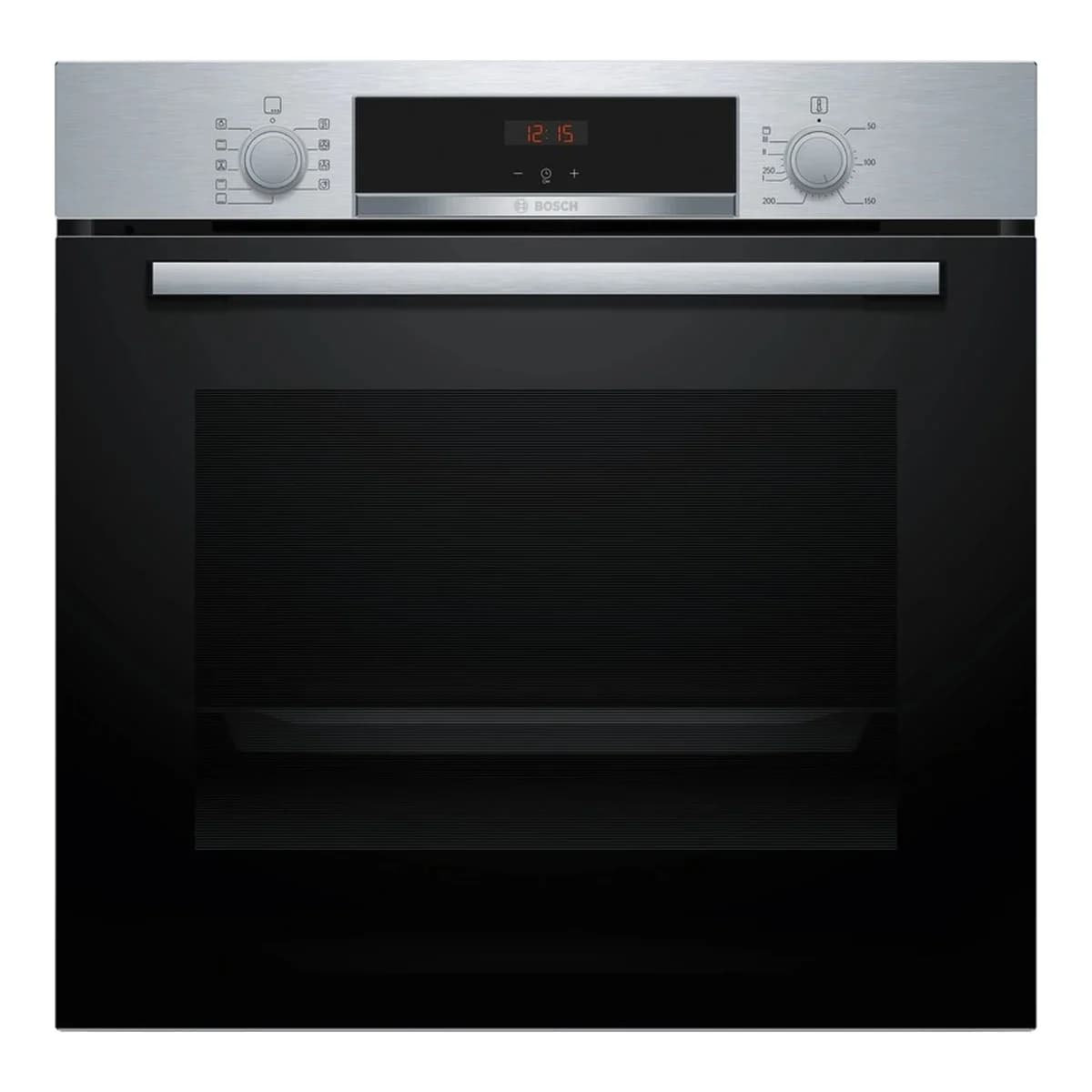 BOSCH Ugradbena pećnica HBA534BS3, 71L, A energetski razred, EcoClean, Teleskopska vodilica, 3D hot air