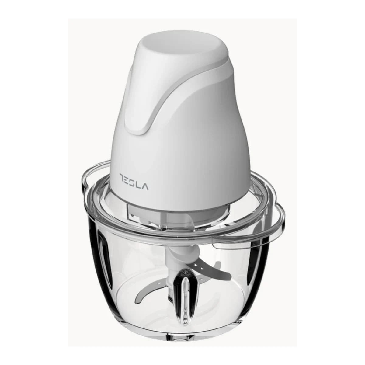 TESLA Sjeckalica FC302W, 400 W, 1 L, Staklena posuda, 4 inox oštrice
