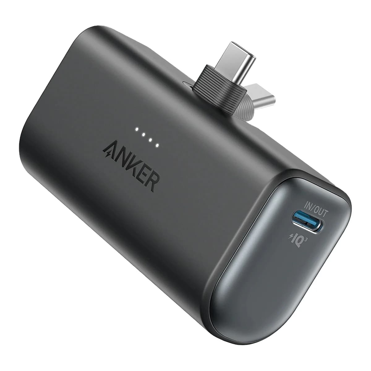 ANKER Power Bank Nano, Built-In USB-C Connector, 22.5W, Crna, 24 mjeseca garancija