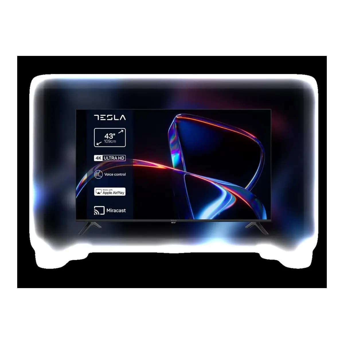 TESLA TV 43" 4K UHD 43H665BUV, Smart TV, VIDAA OS, Miracast, AirPlay