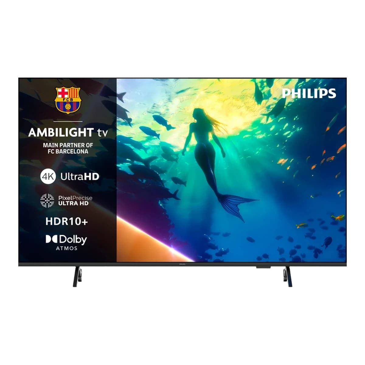 PHILIPS TV 65" 4K LED 65PUS8010/12, Smart TV, Titan OS, Ambilight, Pixel Precise Ultra HD, Dolby Atmos