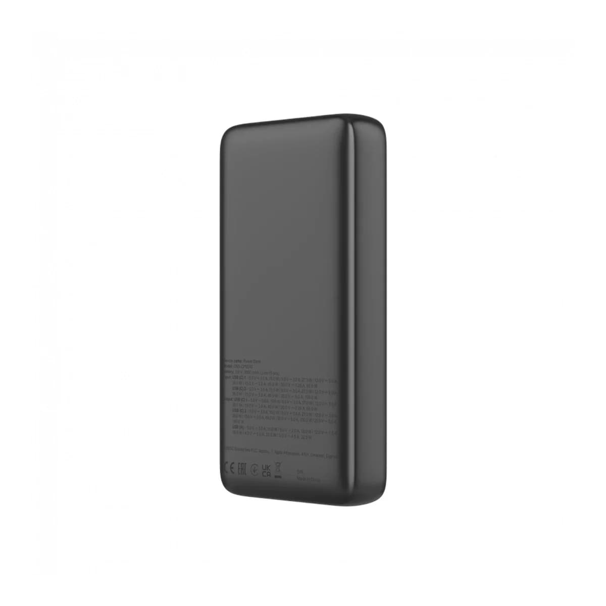 CANYON Power Bank PB-240, 25000mAh, PD 140W, Digitalni zaslon, Dark Grey