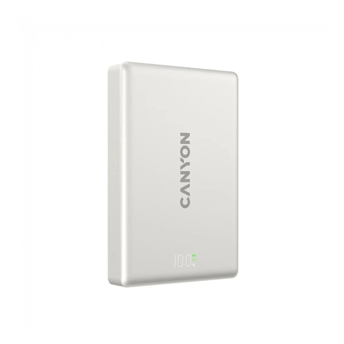 CANYON Power Bank OnPower 511, 10000mAh, Magnetic, PD 20W, Aluminium Star Grey