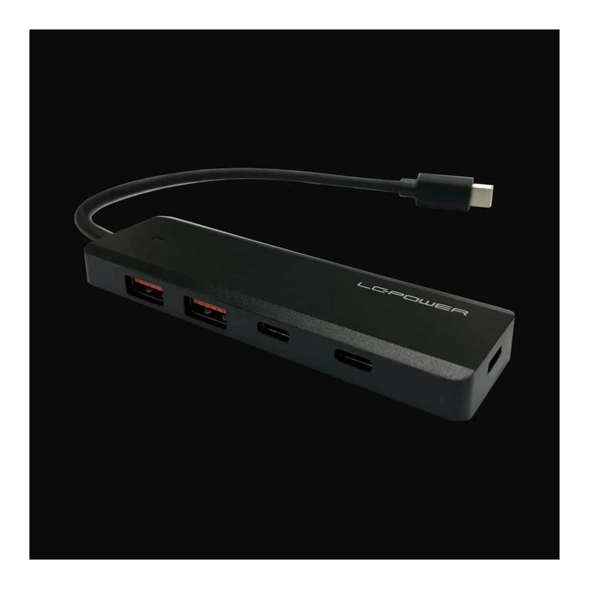 LC POWER USB Hub LC-Power 5in1, 2x USB-A, 2x USB-C, 1x USB-C PD