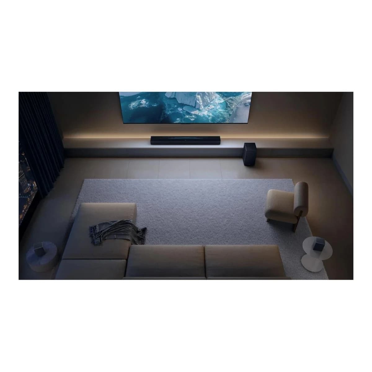 TCL Soundbar Q85H PRO, 7.1.4 Ch, 860W, Dolby Atmos, DTS:X, Wireless Subwoofer