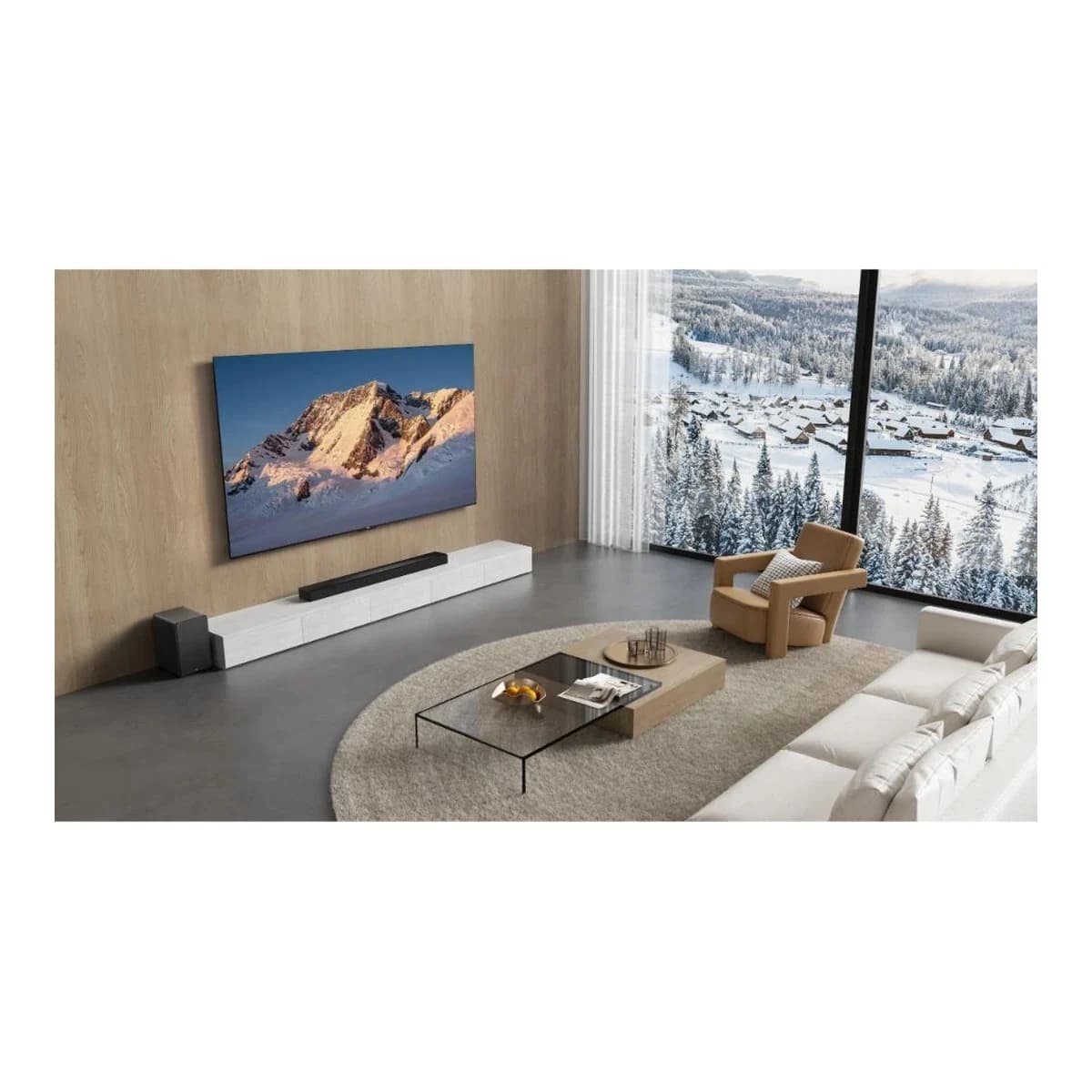TCL Soundbar Q65H, Wireless SW, DTS:X, Dolby Atmos, 580W, AI Sonic