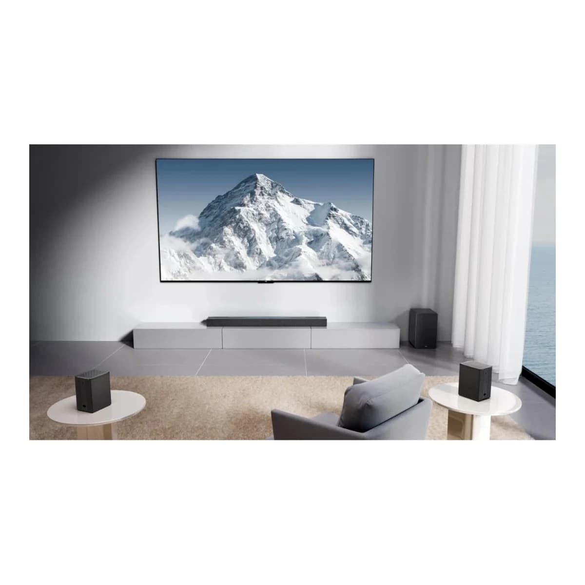 TCL Soundbar Q85H PRO, 7.1.4 Ch, 860W, Dolby Atmos, DTS:X, Wireless Subwoofer