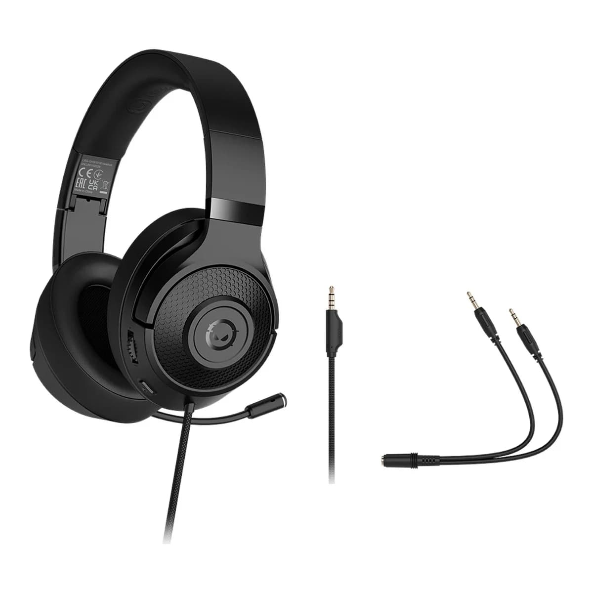 LORGAR Slušalice Noah 101, 3.5mm jack, Mikrofon, Kabel 2m, Sklopivi dizajn