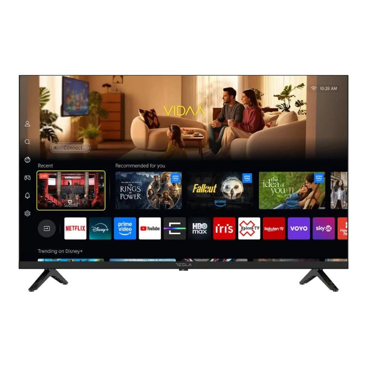 TESLA TV 32" HD LED 32H665BHV, Smart TV, VIDAA OS, Miracast, AirPlay