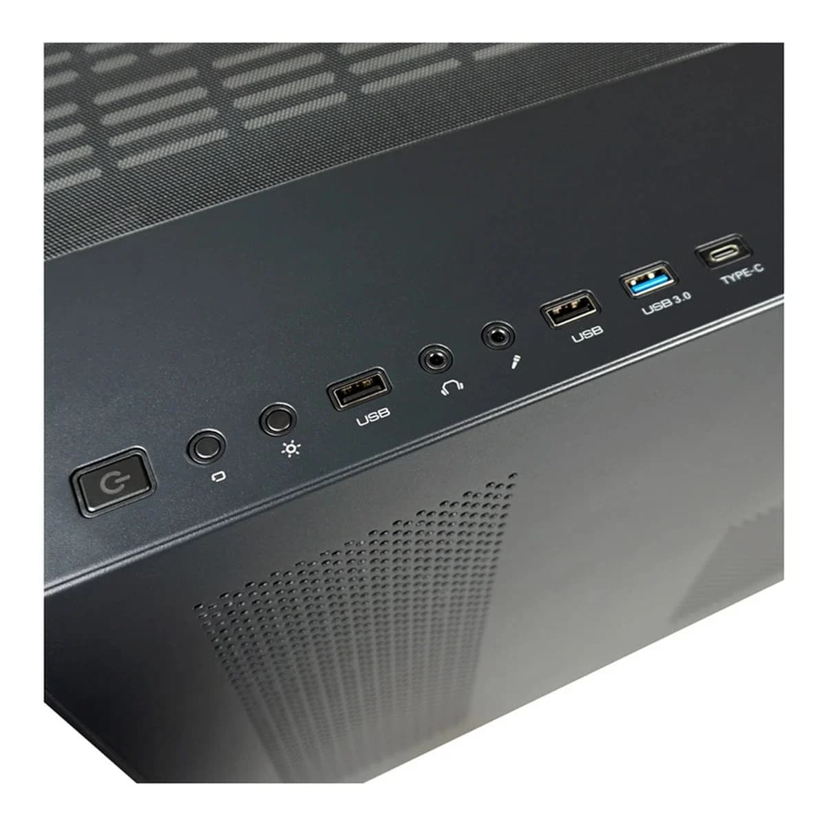 LC POWER Kuciste Gaming 809B, E-ATX, Crno, 4x 120mm ARGB, Kaljeno staklo, USB-C