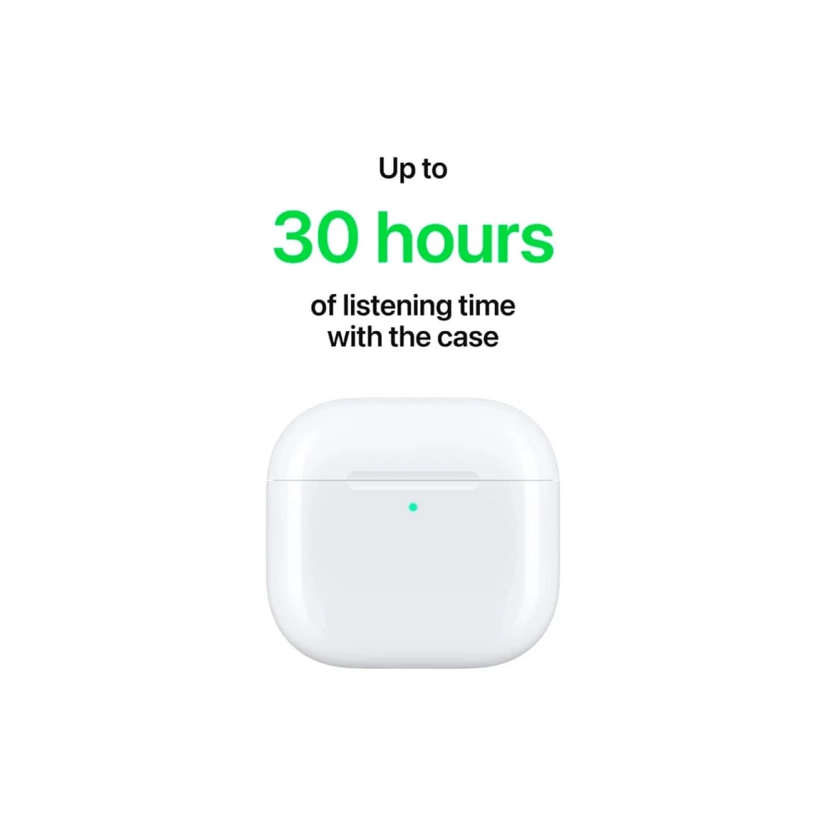 APPLE Slušalice AirPods 4 TWS In-Ear, Bluetooth, Mikrofon, Bijele