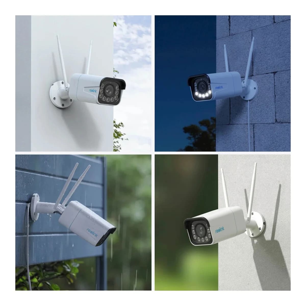 REOLINK IP Kamera W430, 4K UHD, Wi-Fi 6, 5x Optički Zoom, Pametno Zaznavanje, Dvosmjerni Audio