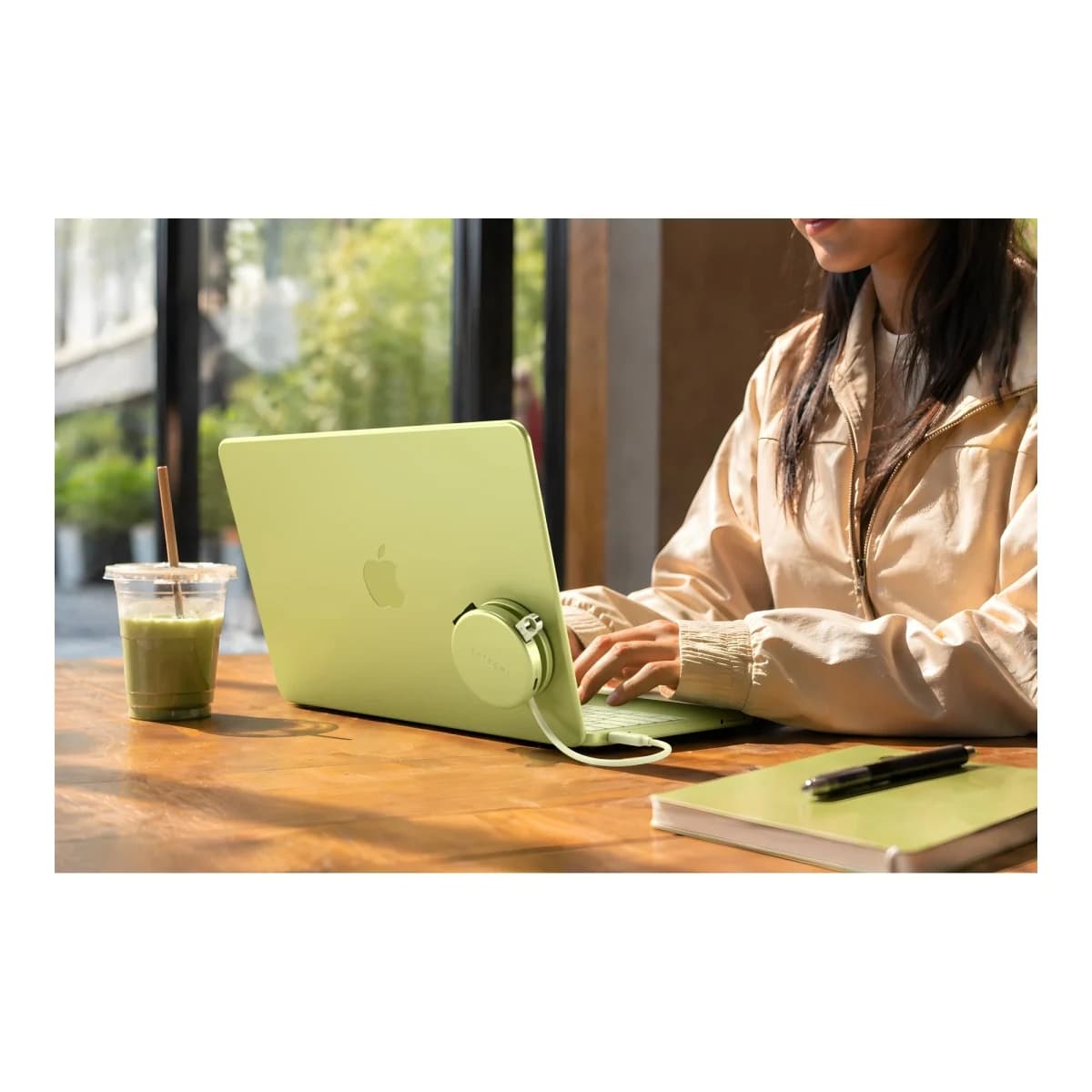 SATECHI Multiport Adapter On-the-Go 5-in-1, HDMI 4K 60Hz, USB-C PD 60W, SD čitač kartica, Citrus