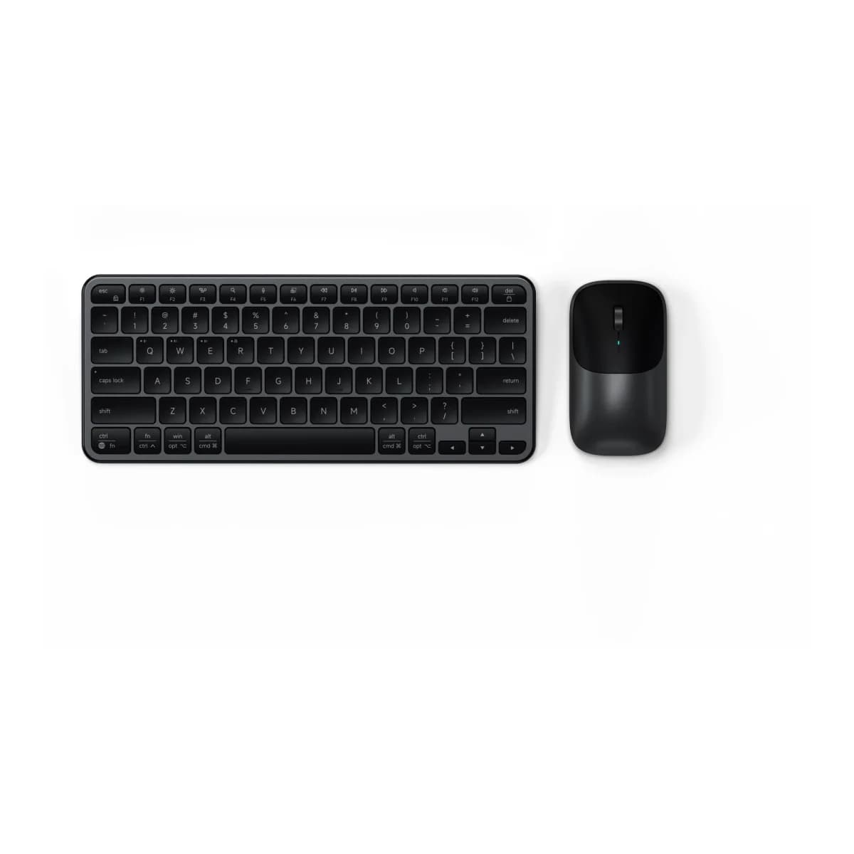 SATECHI Komplet tipkovnica i miš Slim CEX1 Wireless Combo, Bežični, US English, Space Black