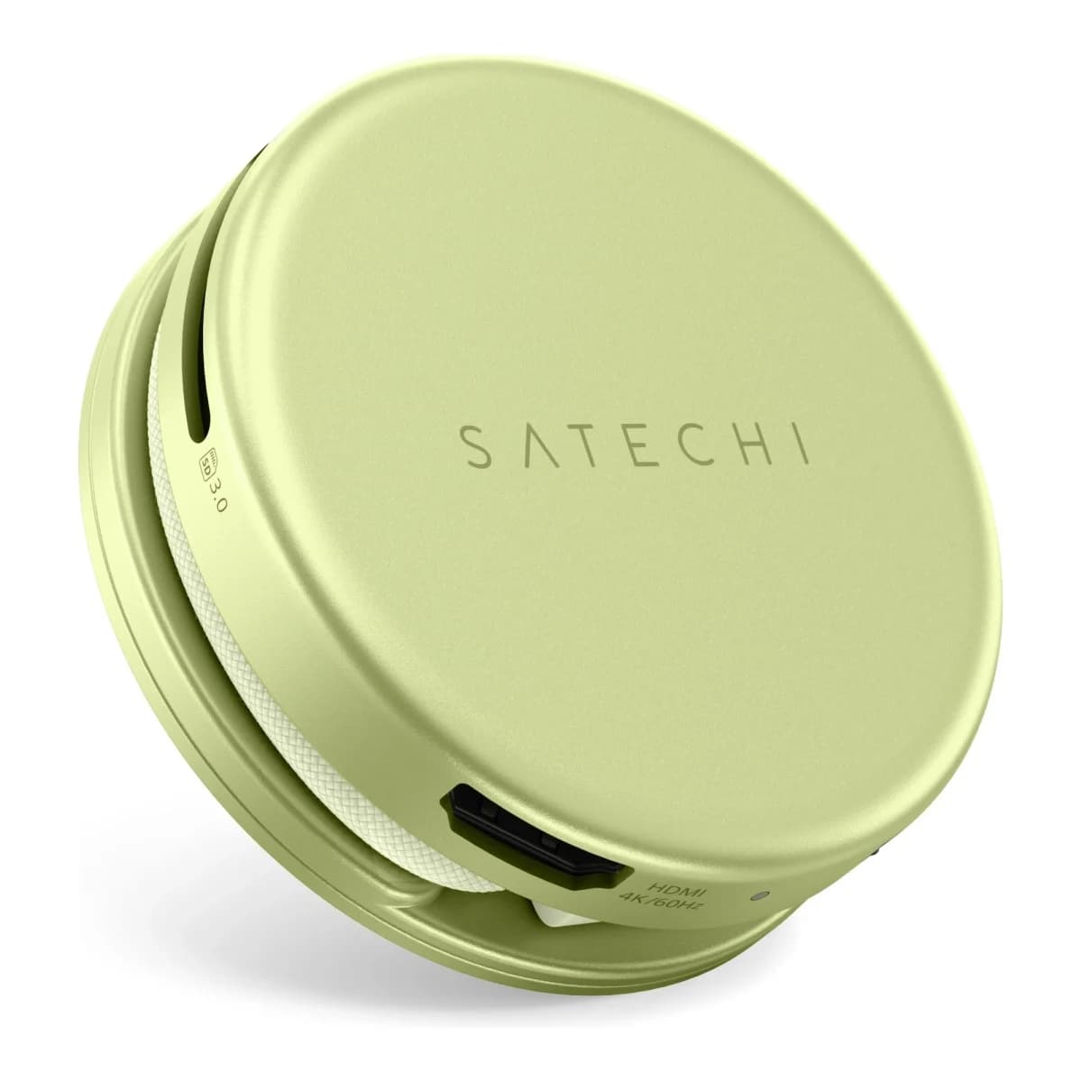 SATECHI Multiport Adapter On-the-Go 5-in-1, HDMI 4K 60Hz, USB-C PD 60W, SD čitač kartica, Citrus