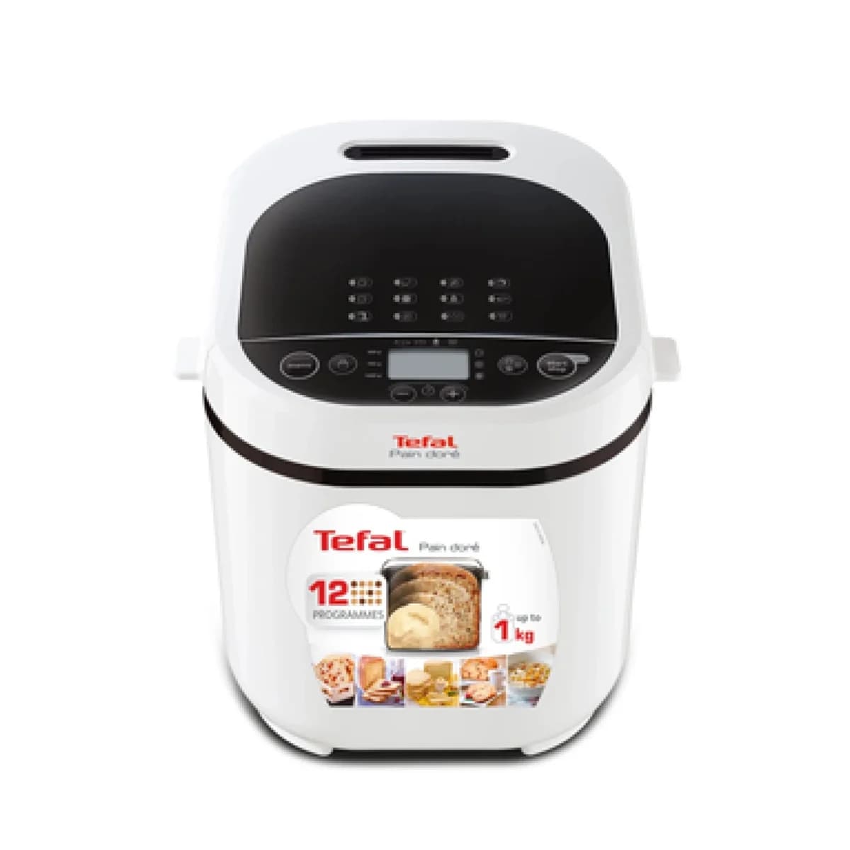 TEFAL Pekač hljeba PF210138, 720 W, 12 programa, 3 postavke težine, Bijeli