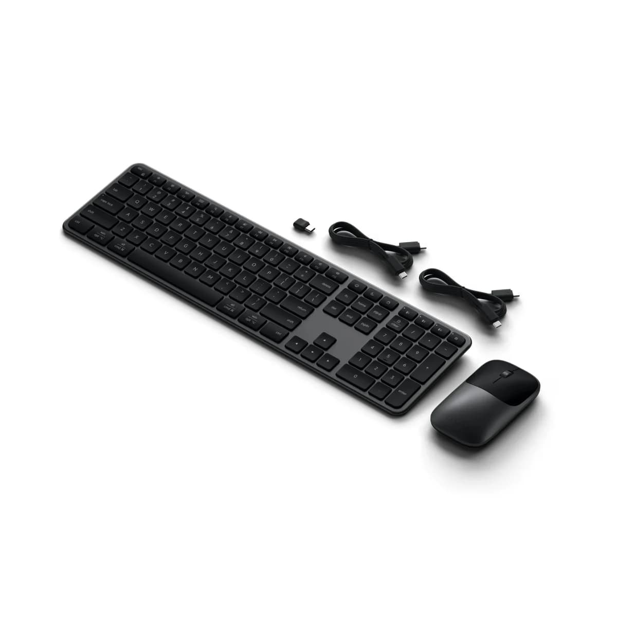 SATECHI Bežični Set Tipkovnica i Miš Slim CEX3 Wireless Combo, US English, Space Black