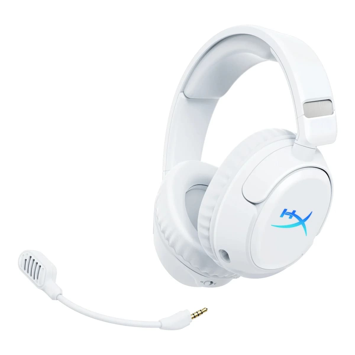 HYPERX Slušalice Cloud Flight 2 RGB Wireless Over-Ear, Mikrofon, Bijele