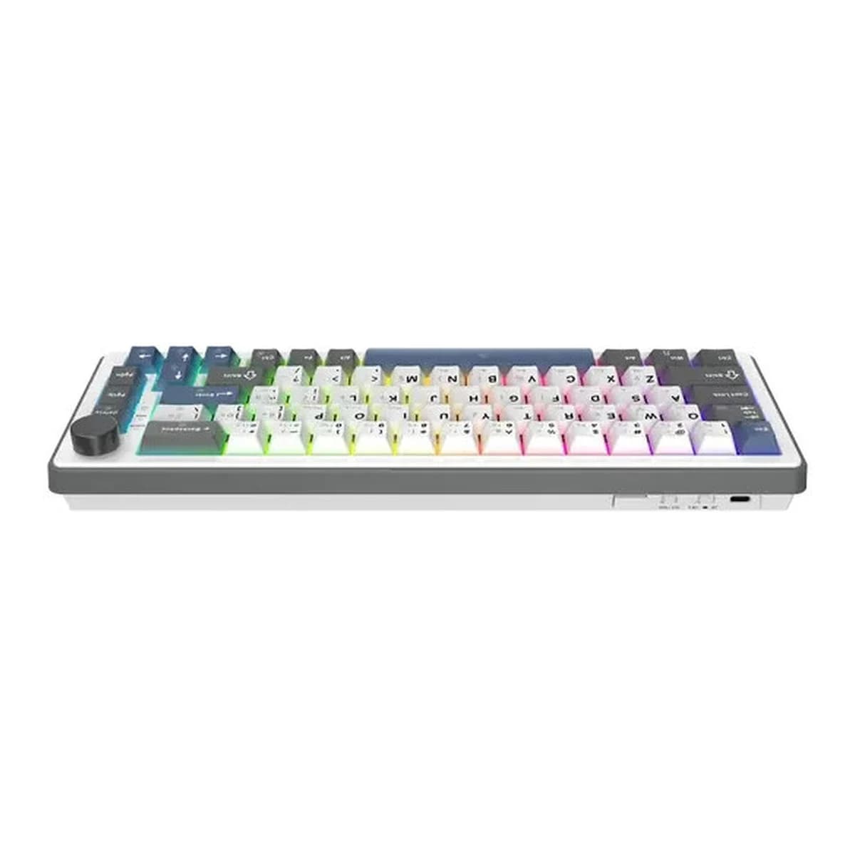 WHITE SHARK Tastatura Mehanicka EXCALIBUR-M, Bluetooth/USB/2.4GHz, KTT Linear Switch, 65%, RGB Gasket Mount