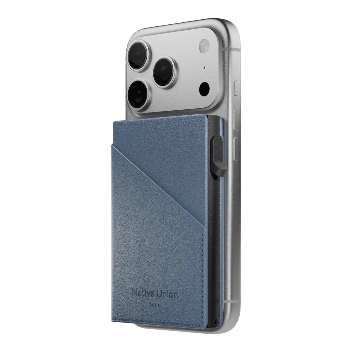 NATIVE UNION Novcanik Slide Wallet, Navy