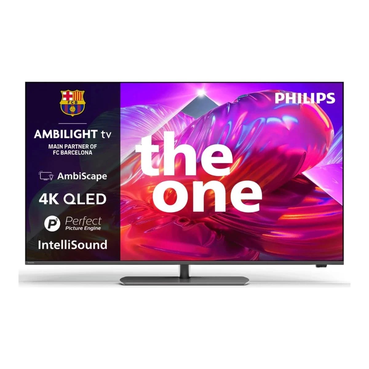 PHILIPS TV 55" 4K QLED 55PQS9011, Smart TV, Titan OS, Ambilight, 144Hz, P5 Engine, Dolby Atmos, Dolby Vision