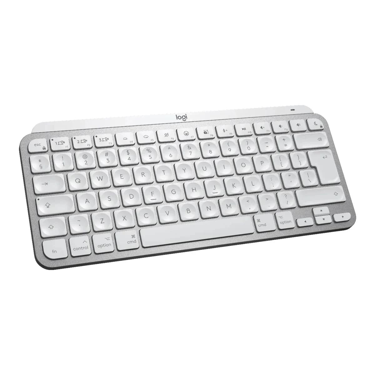 LOGITECH Tastatura MX Keys Mini For Mac, Bezicna, Osvetljena, US raspored, Pale Grey