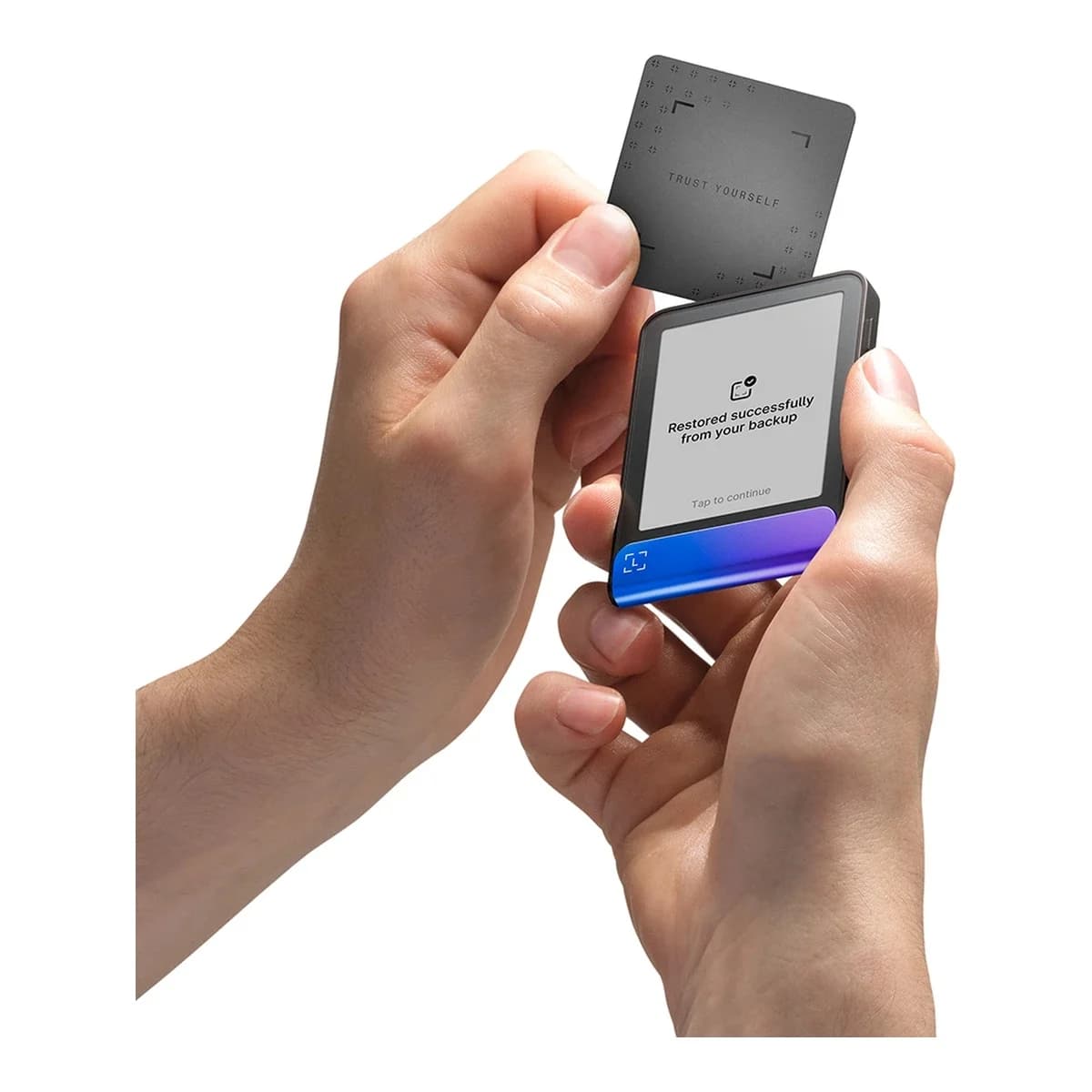 LEDGER Hardverski novčanik Flex, Neptune Blue, Ledger Recovery Key