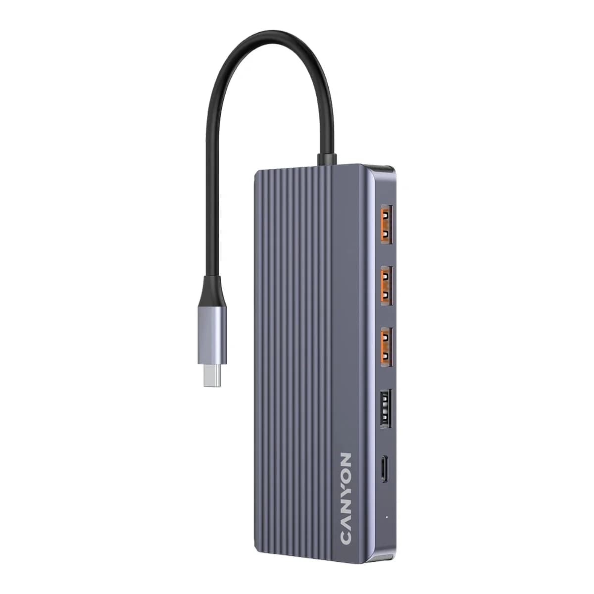 CANYON USB-C Hub DS-16 13in1 4k Grey