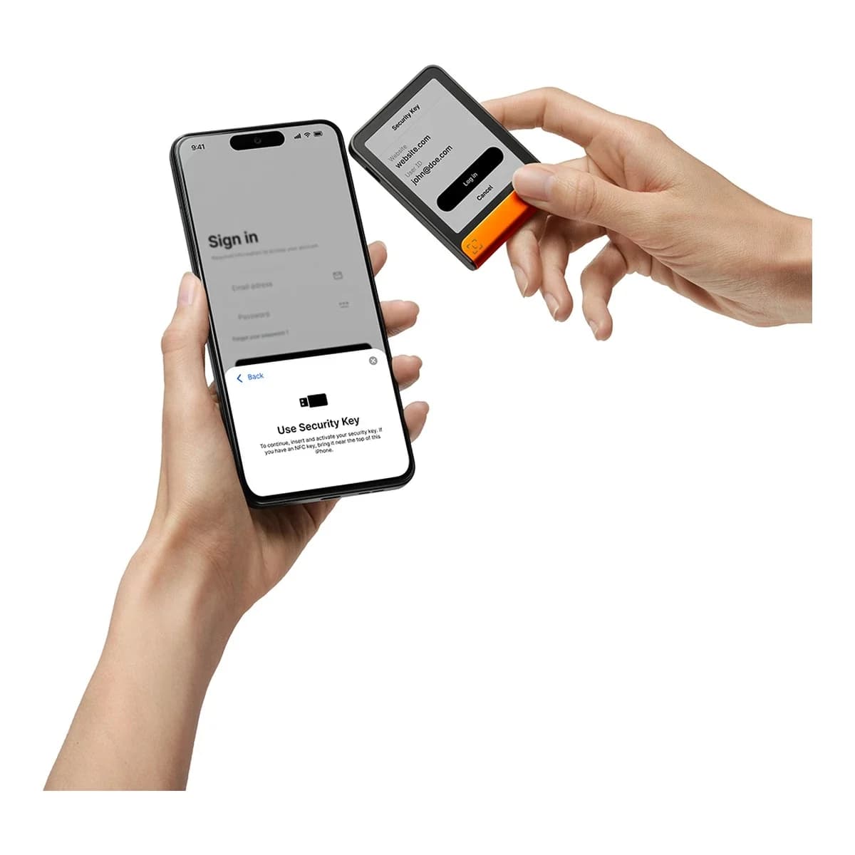 LEDGER Kripto novčanik Flex, Orange, Ledger Recovery Key