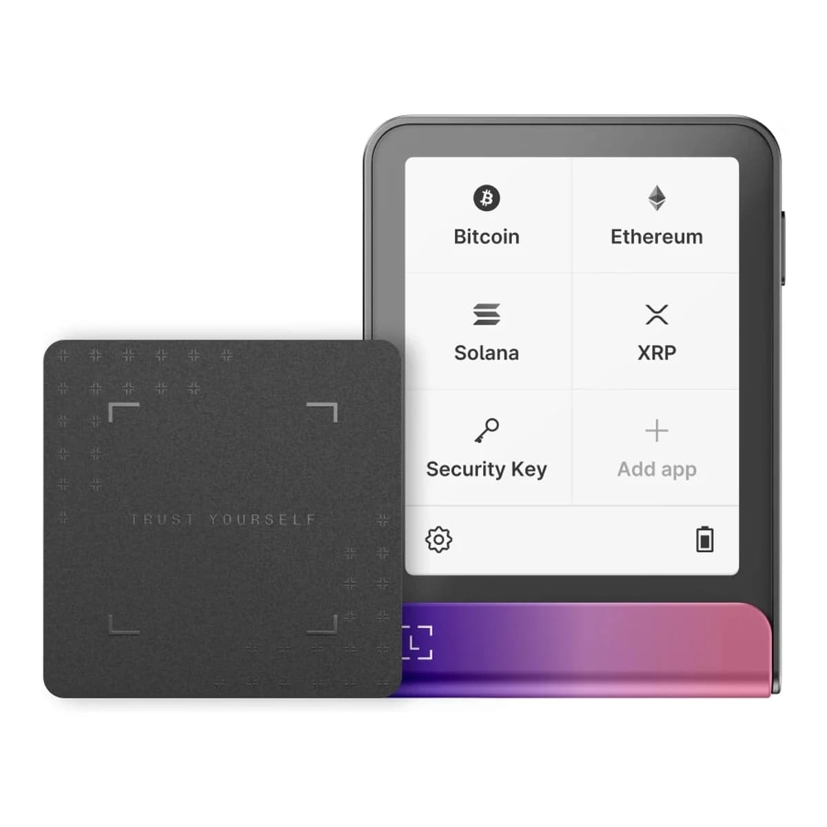 LEDGER Hardverski novčanik Flex, Ledger Recovery Key, Crimson Magenta
