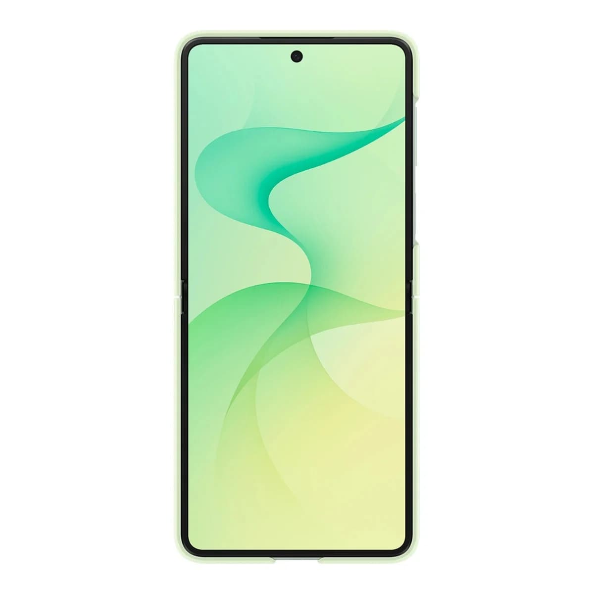 SAMSUNG Maska Galaxy Flip8, silikonska, prsten, magnet, zelena