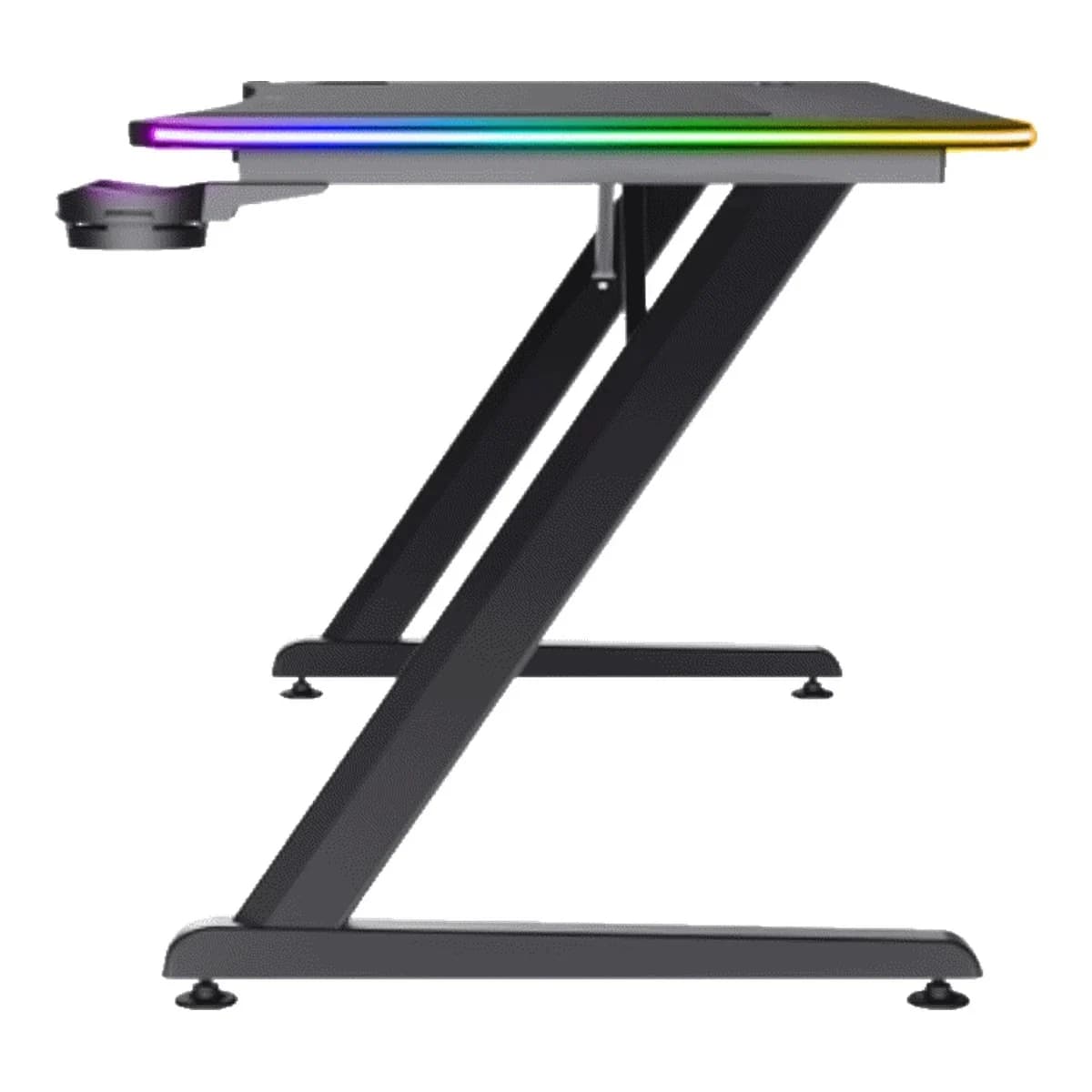 TRUST Gaming sto GXT710 Luminus Pro, RGB, Wireless punjač, 120x60x74 cm, crni