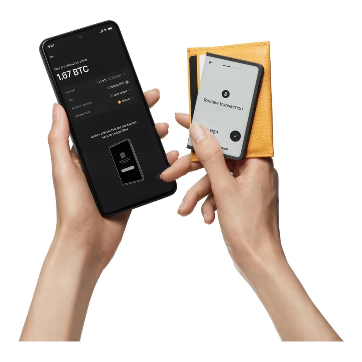 LEDGER Hardverski novčanik Stax