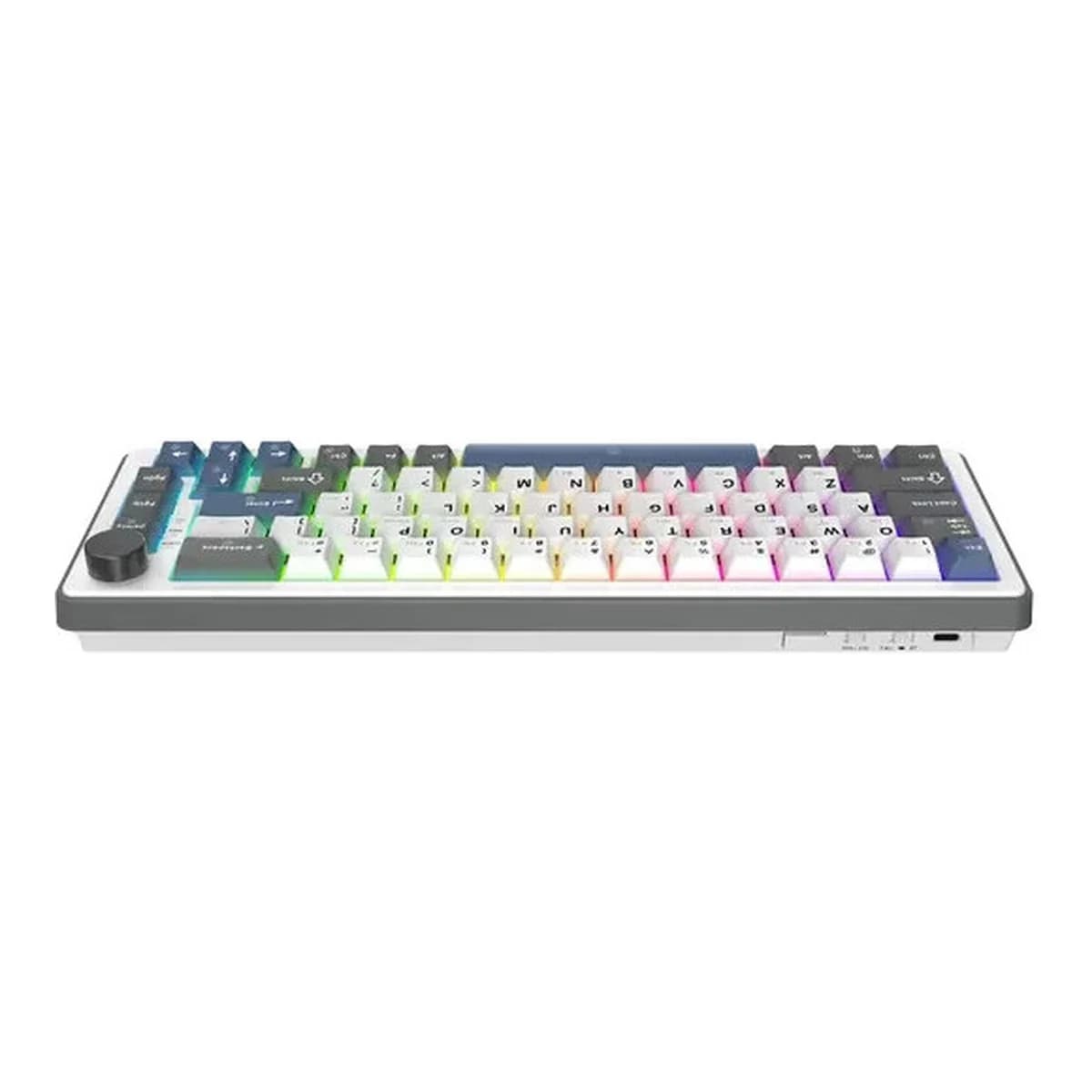 WHITE SHARK Tastatura Mehanicka EXCALIBUR-M, Bluetooth/USB/2.4GHz, KTT Linear Switch, 65%, RGB Triple Mode Gasket Hot-Swap