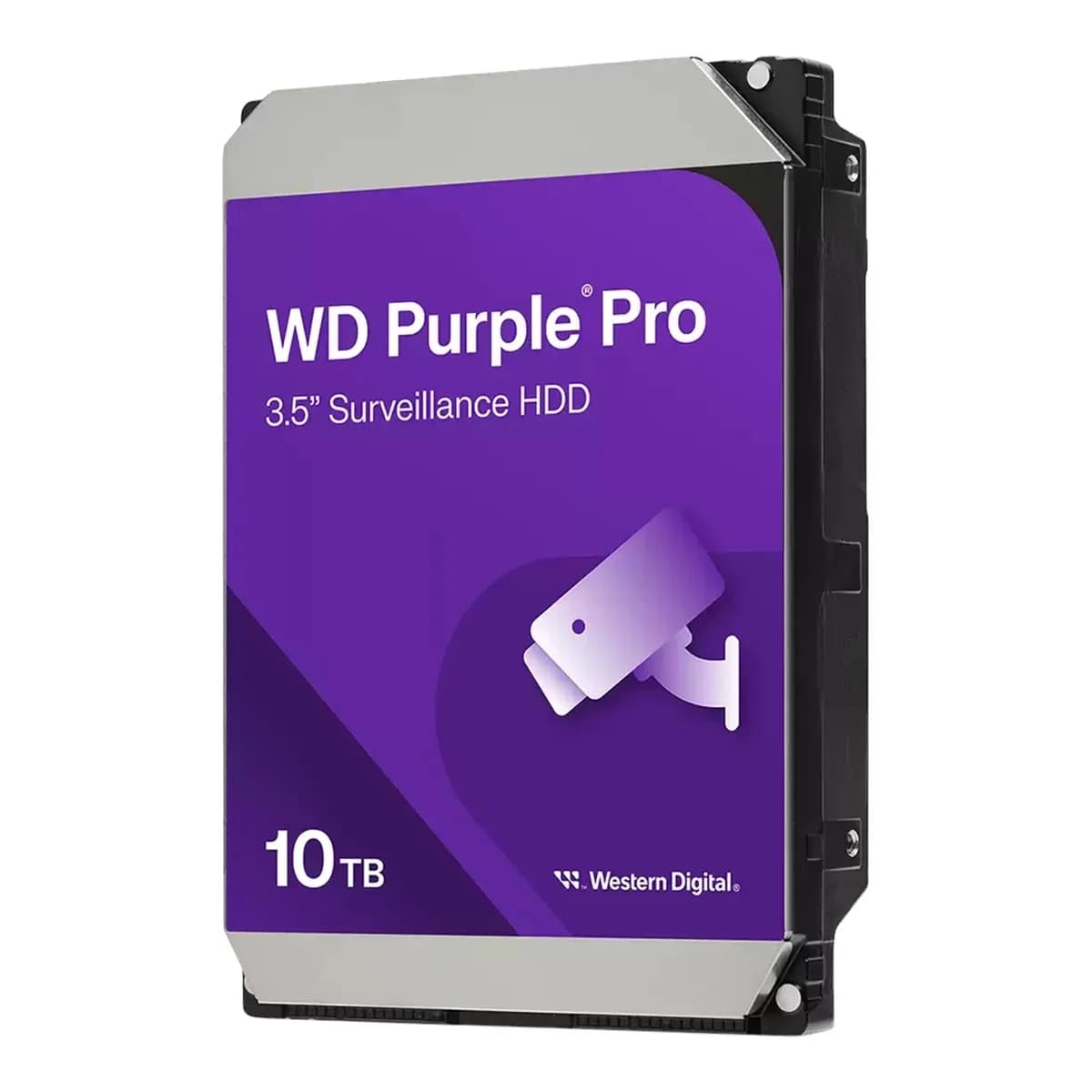 WESTERN DIGITAL HDD 10TB WD Purple Pro, 7200 RPM, 3.5", SATA 6 Gb/s, Surveillance