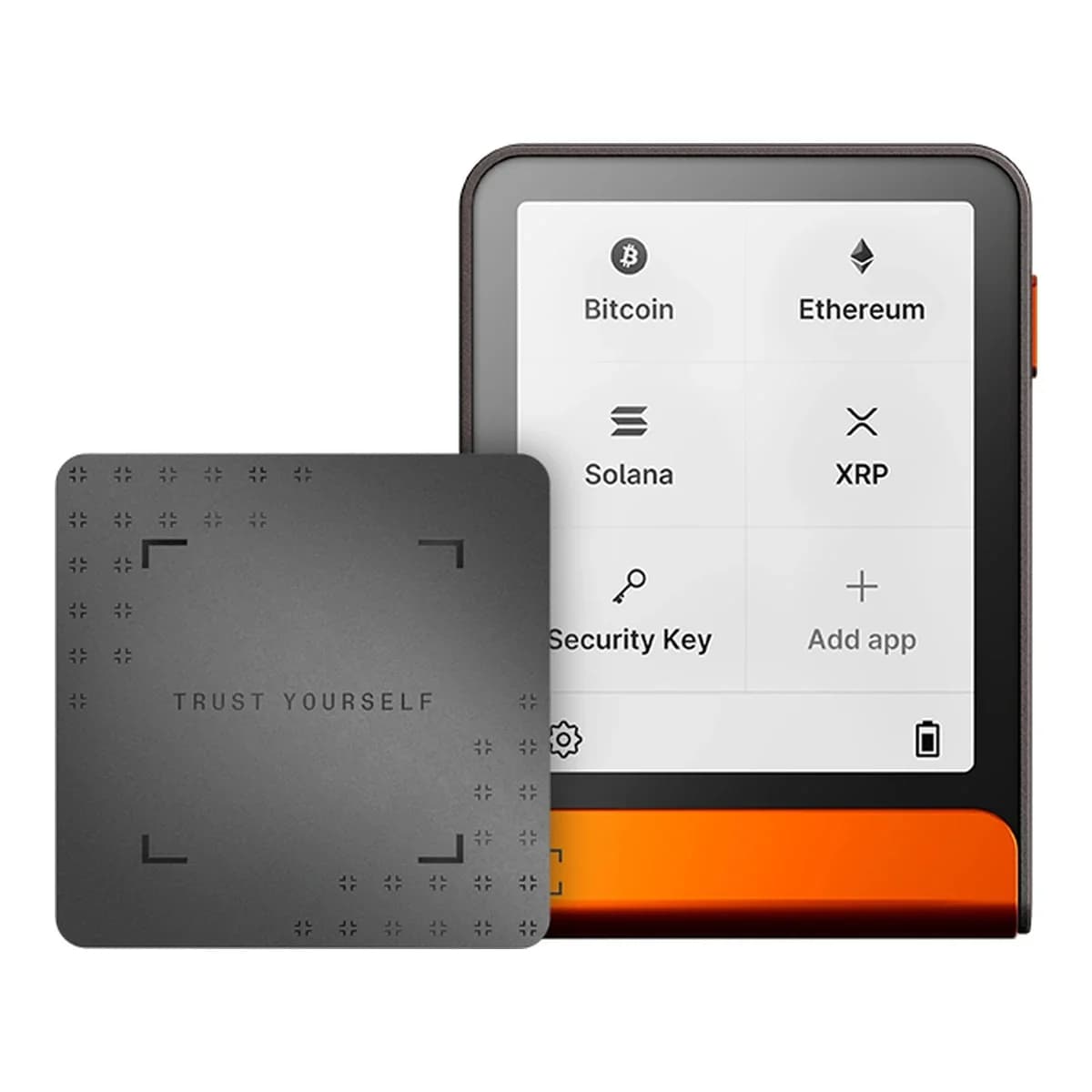 LEDGER Kripto novčanik Flex, Orange, Ledger Recovery Key