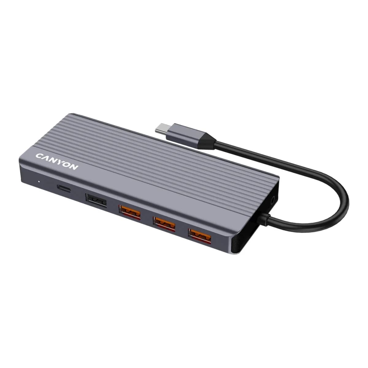 CANYON USB-C Hub DS-16 13in1 4k Grey