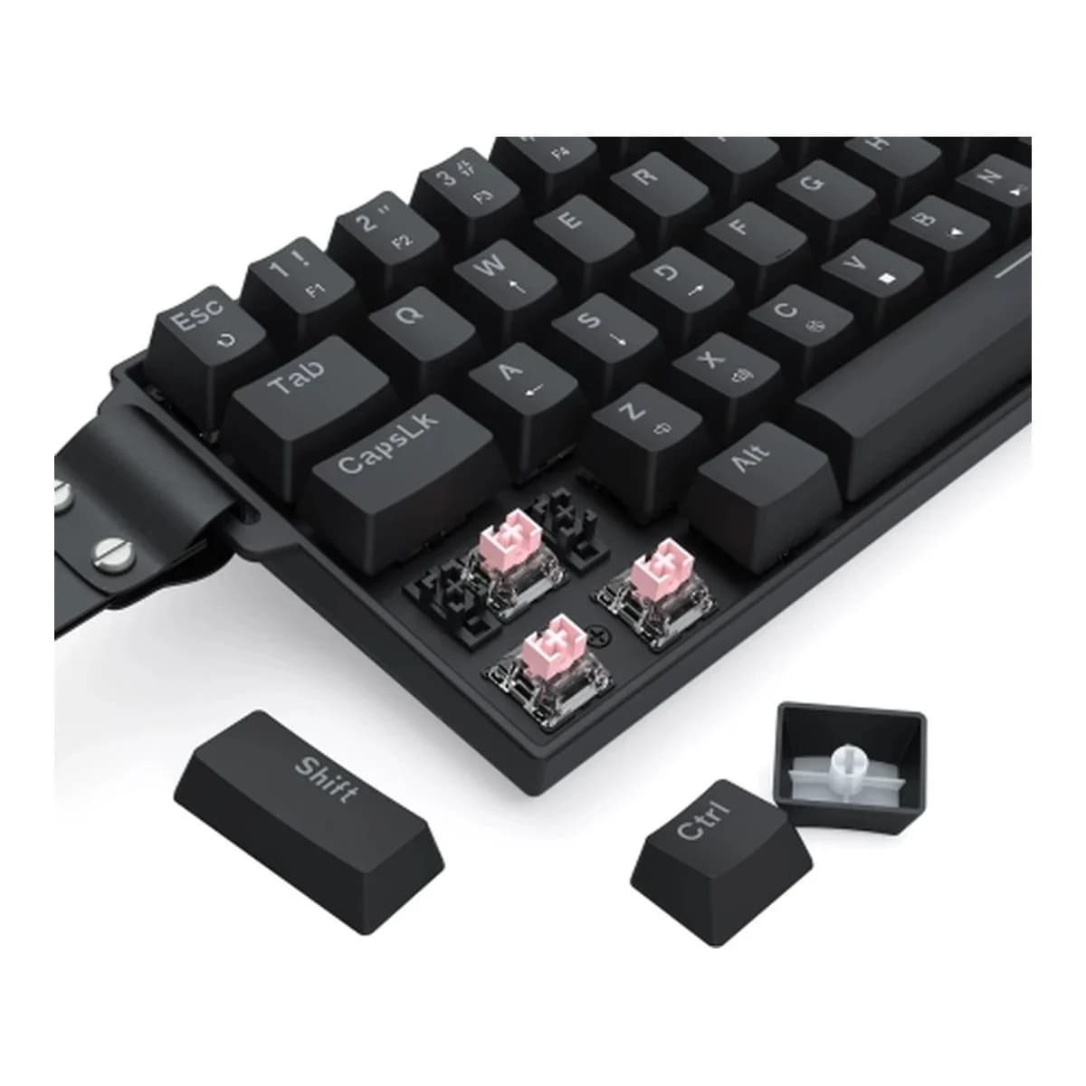 REDRAGON Tastatura Gaming Mehanička Draconic Pro Plus K530, Bluetooth/USB, Magnetic Switch, 60%, RGB