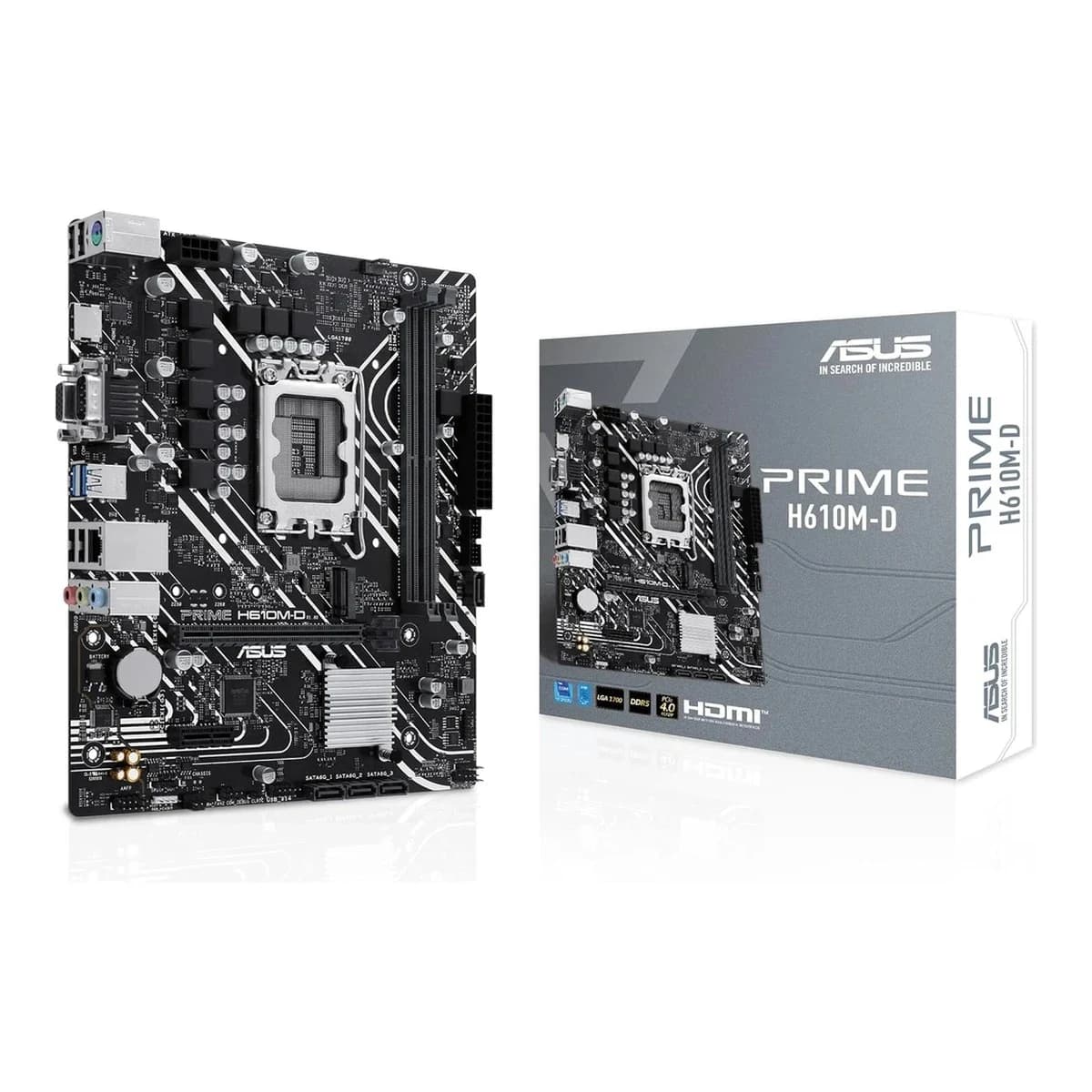 ASUS Matična PRIME H610M-D, LGA1700, H610, DDR5, mATX